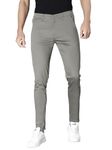 72 Degree Men's Slimfit Casual Pants/Chinos (in, Numeric, 37, Regular, Olive)