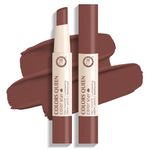 COLORS QUEEN Color Stay Matte Lipstick | Highly Pigmented Ultra Matte Long Lasting Lipstick | Hydrating, Weightless Matte Finish, Transferproof Lipstick For Women (14 - Coffee, 2.1 Gram)