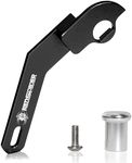 REDSPIDER RC Transmitter Steering Wheel Trigger，Alloy Steering Wheel TriggerOne Hand Control Accessory Adapter Two Colors to Choose from for Radiolink RC4GS RC6GS (Black)