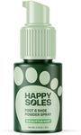 HAPPY SOLES Foot and Shoe Powder Spray 2.75oz.
