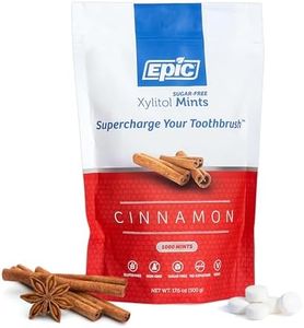 Epic 100% Xylitol Mints - Aspartame Free, Sugar Free - Cinnamon Flavored Mints, 1000 Pieces (Pack of 1)