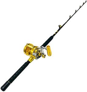 EatMyTackle 30 Wide 2 Speed Fishing Rod and Reel Combo