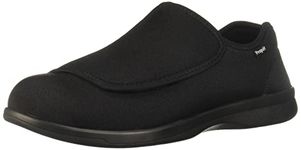 Propet Mens Cush 'N Foot Slip On Casual Slippers Casual - Black, Black, 10.5 XX-Wide