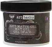 Prima Marketing 961428 Art Basics Soft Matte Gel, 8.5-Ounce, Transparent (Packaging May Vary)