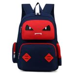 ArcEnCiel mini backpack for kids，toddler school backpack for boys small lightweight 15 inch Daycare Backpack, Blue&red