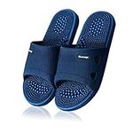 Massage Slippers Foot Reflexoloqy & Acupressure Massagers Sandal Shower Shoes Mens &Womens House Slippers Open Toe Foot With Arch Support Relief Fasciitis