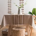 ColorBird Farmhouse Square Tableclo