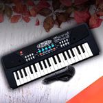 GADGETSWEAR Piano for Kids Keyboard with Mic , (1 Yr Warranty) 37 Keys 8 Rhythms 8 Tones 6 Demos Musical Instrument Toys for Beginners , Grand Electronic Products for 3 to 14 Year Old Boys & Girls