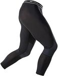 McDavid MD10020-90002-36 Basketball Compression Tight 3/4 White XXL