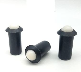 10pcs Resin Head Bevel Type Ball Head Plunger US Type Press-in Type Wave Bead Light Body Step Positioning Bead ZC112-1 Spring Plunger (Color : 1/4)