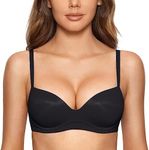 DOBREVA Women's Push Up Bra No Unde