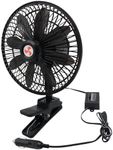 YQSIYU 8” Car Truck RV Clip Fan,12 