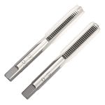 Aceteel M8 X 1.25 Metric Hand Tap, Right Hand M8 X 1.25mm Threading Hand Tap 1Pair