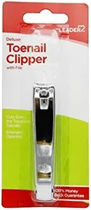 LEADER Toenail Clipper Deluxe 1 ct