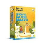 TOTS AND MOMS Foods Sprouted Sathu Mavu - Multigrain Health Mix | Wholesome Porridge With Sprouts, Dry Fruits, Supergrains - 200G