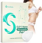 NutraPeaks GLP-1 Nano Patch, Firming Skin and Body Shaping Care Patch, Body Care Pat-ch Gentle Soothing Massage with Ginger Extract for Women Girls Natural Ingredients, Mild - 4 Patches