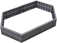 Exaco Trading Company 645101 Modern Raised Bed Extension Lengthen Basic Model by 21.5"