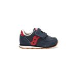 Saucony Originals Jazz Hl Boys Baby Gymnastics Shoe, Navy Blue Red, 4.5 UK Child