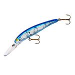 Bomber Deep Long A Fishing Lures (Silver Prism/Blue Back, 4 1/2-Inch)