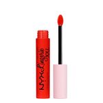 NYX Professional Makeup Lip Lingerie XXL, Long Lasting Matte Liquid Lipstick, Smooth Matte Look For Up to 16H, No Crack, No Transfer, No Fade, Vegan Formula, On Fuego