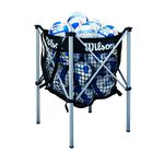 Wilson Unisex Beach Stand Up Vb Cart Volleyball, Black, Uni UK