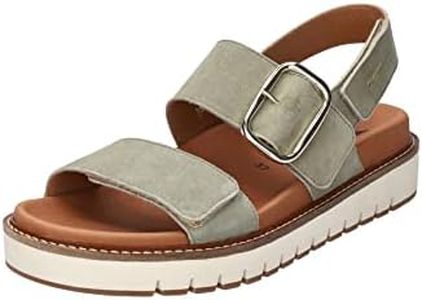 Mephisto Women's Belona Sandal, Light Khaki, 10 US