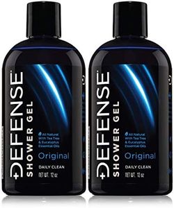 Defense Soap Organic Tea Tree Body Wash | All Natural Shower Gel with Tea Tree Oil, Eucalyptus Oil, and Aloe Vera. Wrestling Inspired, For All Mens & Womens Skin Types. 12 oz (Pack of 2)