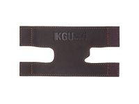 Trumpet valve guard by KGUBrass is the Brown leather trumpet valve protector made of luxurious mild and thick material; use as protection from corrosion, scratches and stai (Orange thread)