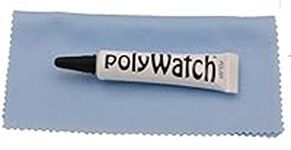 New Polywatch Plastic Crystal Glass Polish & Scratch Remover Repair Tool Set with Cloth