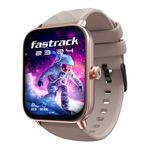Fastrack Limitless Glide X 1.83" Smart Watch with Ultra UV HD Display, SpO2, Heart Rate & Sleep Tracking, Bluetooth Calling, 100+ Sports Modes, 5-Day Battery, Smartwatch for Men & Women (Beige)