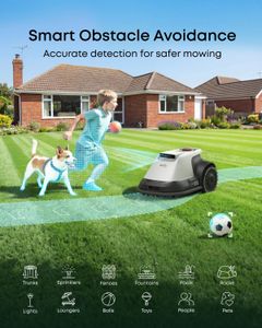 eufy E15 Robot Lawnmower – Automatic Smart Grass Cutter
