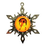 David Bowie Ziggy Stardust Christmas Tree Ornaments – David Bowie Limited Edition Christmas Ornament Ziggy Stardust – David Bowie Merchandise – Xmas Tree Decorations Ziggy Stardust David Bowie Decor –