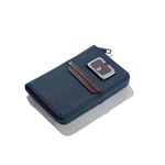 Scarters Passport Zip Wallet | Travel Organiser | RFID Protected Passport Holder for Men (Navy Blue)