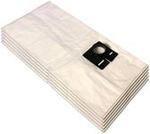 PakTrade 5 Microfiber Vacuum Cleaner Dust Bags For FESTO, FESTOOL CTM 22, CTM22, Longlife FIS CT 33, 456871-1, CT/CTL/CTM 22