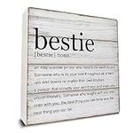 Bestie Gifts Bestie Definition Wood