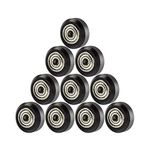 Redrex Ender 3 Wheels 3D Printer POM Pulley 625zz Linear Bearing for Ender 3 V2/Neo,Ender 3 S1,Ender 5,CR6 SE,CR10 Smart Pro,CR10S Pro V2,Kobra,Vyper,Chiron,Neptune,Aquila Serie,Tevo Tarantula-10Pcs