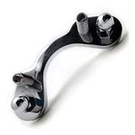 NBX- Springer Handlebar Tree Adapter Top Clamp 3.5" Wide Risers For Compatible with Harley DNA Paughco