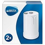 BRITA On Tap V-MF 2x Water Filter Cartridge (600L) - Reduces Fine Microparticles, Metals and Taste-Impaying Substances