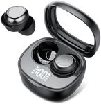 Wireless Earbuds, Hybrid ANC 40dB Noise Cancelling Headphones, 45H Playtime, Bluetooth 5.4, 10mm Drivers with 5 EQ, ENC Dual Mic, IPX7 Waterproof, Transparent Mode, Digital Battery Display iOS/Android