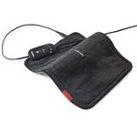 Sunbeam AdvancedHeat Heating Pad, Standard Size, Black