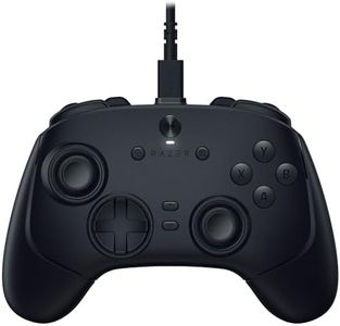 Razer Wolverine V3 Tournament Edition 8K PC Wired Gaming Controller: 8000 Hz Polling Rate - TMR Thumbsticks w/Swappable Caps - Ergonomic Design - 6 Remappable Buttons - Fast Triggers - Black