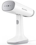 BEAUTURAL Travel Steamer for Clothes with Dual Voltage for Worldwide Use, Foldable Handheld Garment Fabric Wrinkle Remover, Portable Steam Iron, 35 Second Fast Heat-up