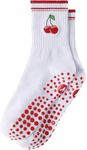Yawlsow Pilates Grip Socks for Wome