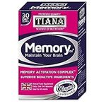 TIANA Memory Oil, 30 Days’ Supply. Powerful nootropics Brain Supplement to Prevent Memory Loss. Improves Brain Fog, Attention to Detail, Concentration, Focus and Cognitive Ability.