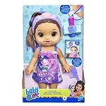 Baby Alive Glam Spa Doll, Mermaid, Makeup Toy for Kids 3 and Up, Color Reveal Mani-Pedi, 12.6-Inch Waterplay, Brown Hair, F3565