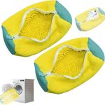 TOZKYN Shoe/Clothes Washing Bags, Mesh Laundry Bag With Zipper, Reusable Shoe Bag For Washer and Dryer, Reusable Washing Bag For Shoes, Underwear, Tops, Socks, Pants, Sweaters, Bras And Baby Clothes