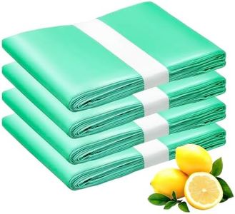 GDLVDI HOME Compatible with Diaper Dekor PLUS Diaper Pail Refills | 4 Pack Lemon Scented Continuous Long-Roll Liners | Durable Leak-Resistant Odor-Control for Incontinence Disposal