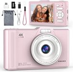 QIVORO Digital Camera 4K 64MP Compa