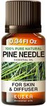 Kukka Pine Essential Oils for Diffuser - 100% Natural Fall Pine Oil Essential Oil - Pine Essential Oil for Candle Making Pine Needle Essential Oil (10ml)