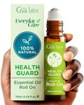 Gya Labs Health Guard Protective Essential Oil Roll On - Immunity Support Blend Like On Guard Essential Oil - Made with Aromatherapy Oils Like Tea Tree & Eucalyptus Oil - Travel Size (10ml)